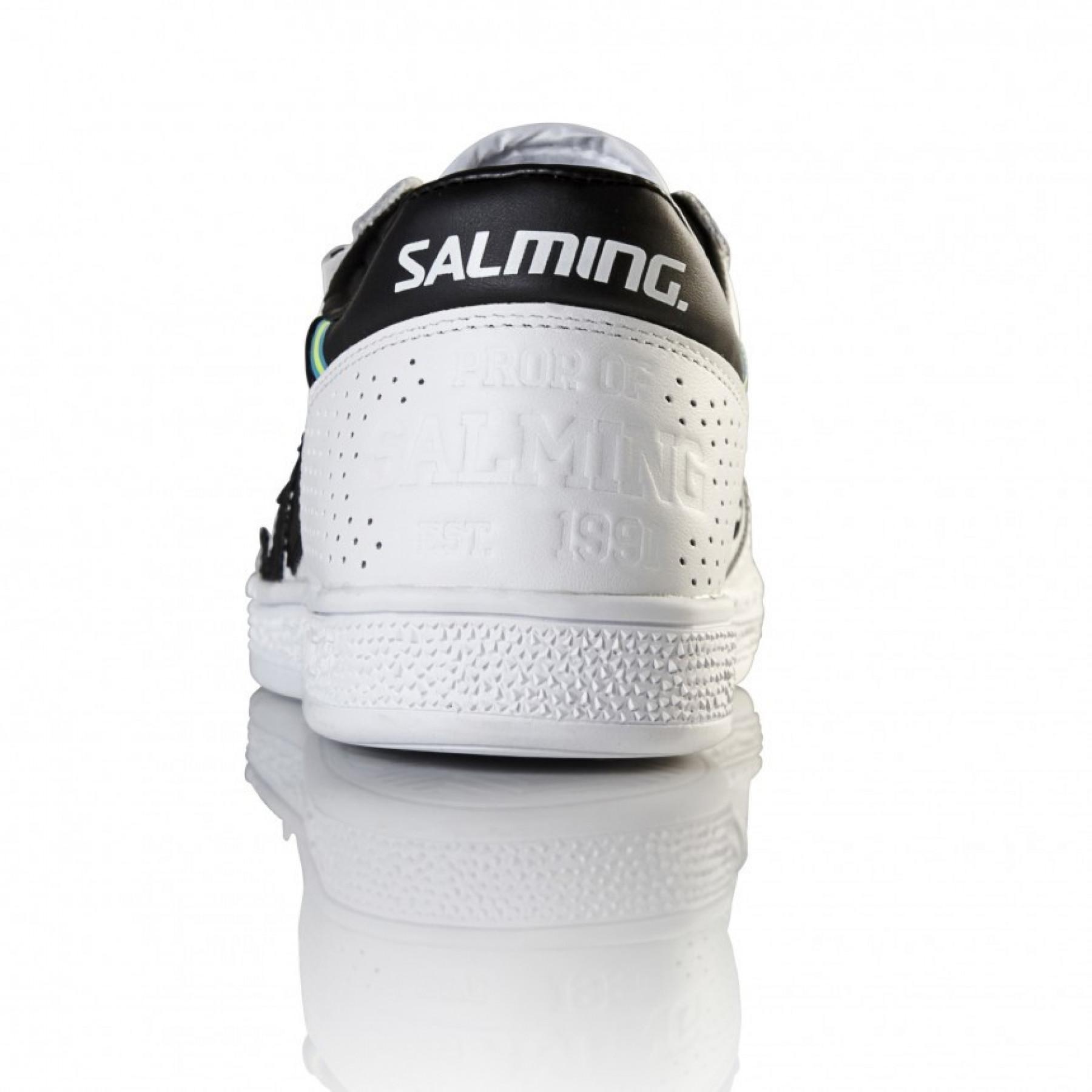 Sapatos Salming 91 Goalie Cuir Blanc