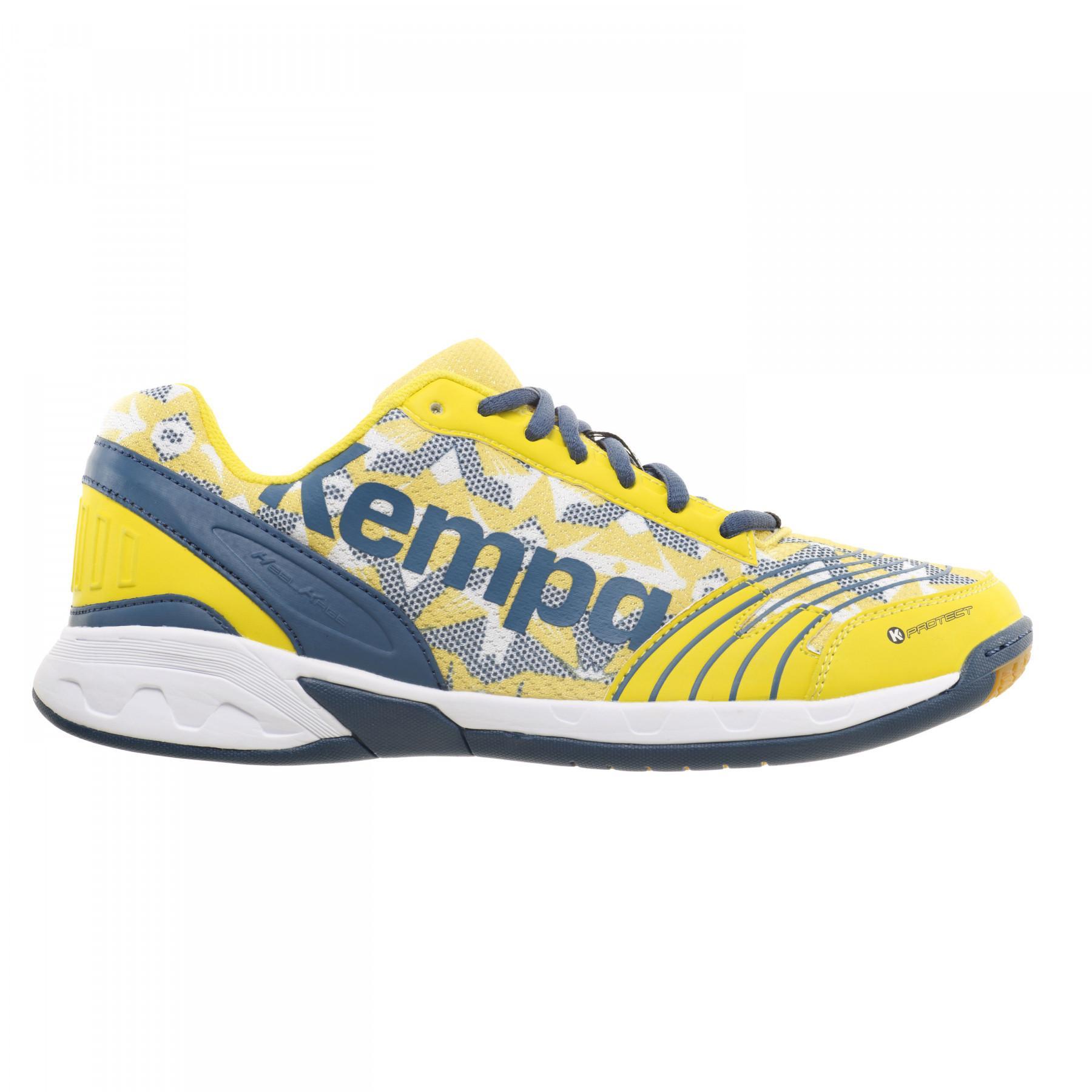 Sapatos Kempa Attack Three bleu roi/blanc/jaune