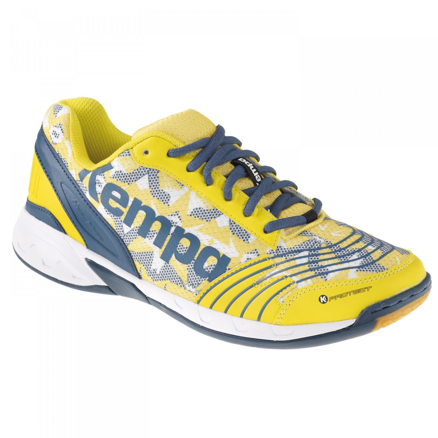 Sapatos Kempa Attack Three bleu roi/blanc/jaune