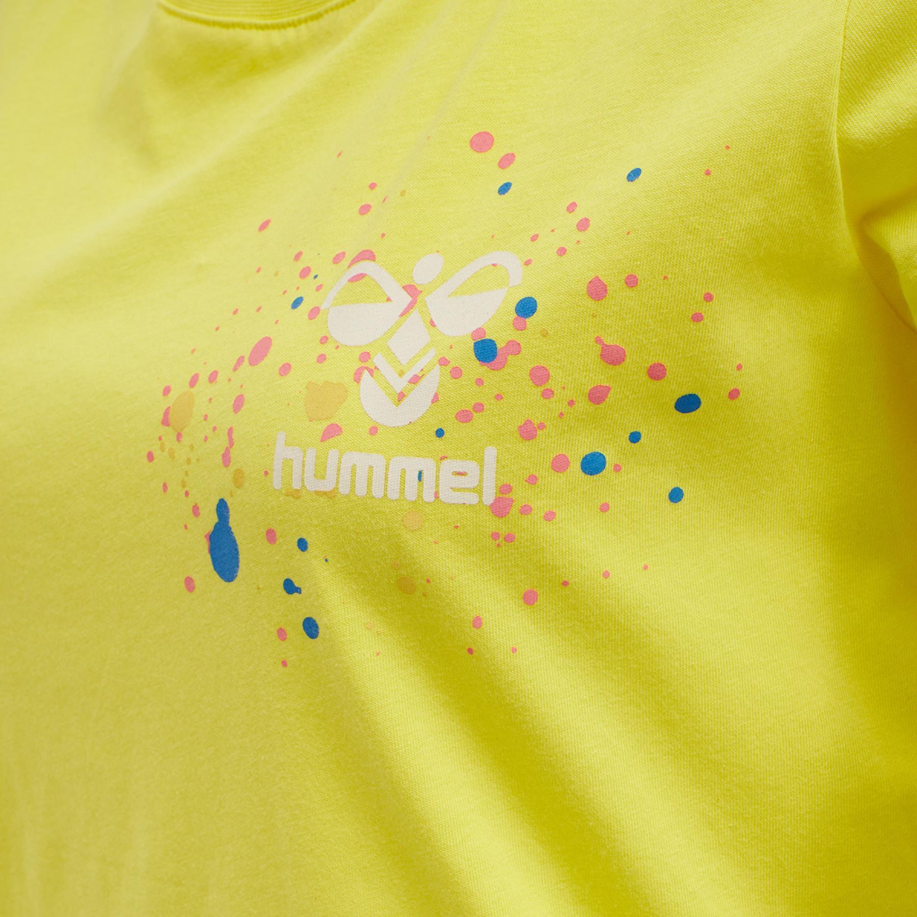 T-shirt mulher Hummel hmlspring