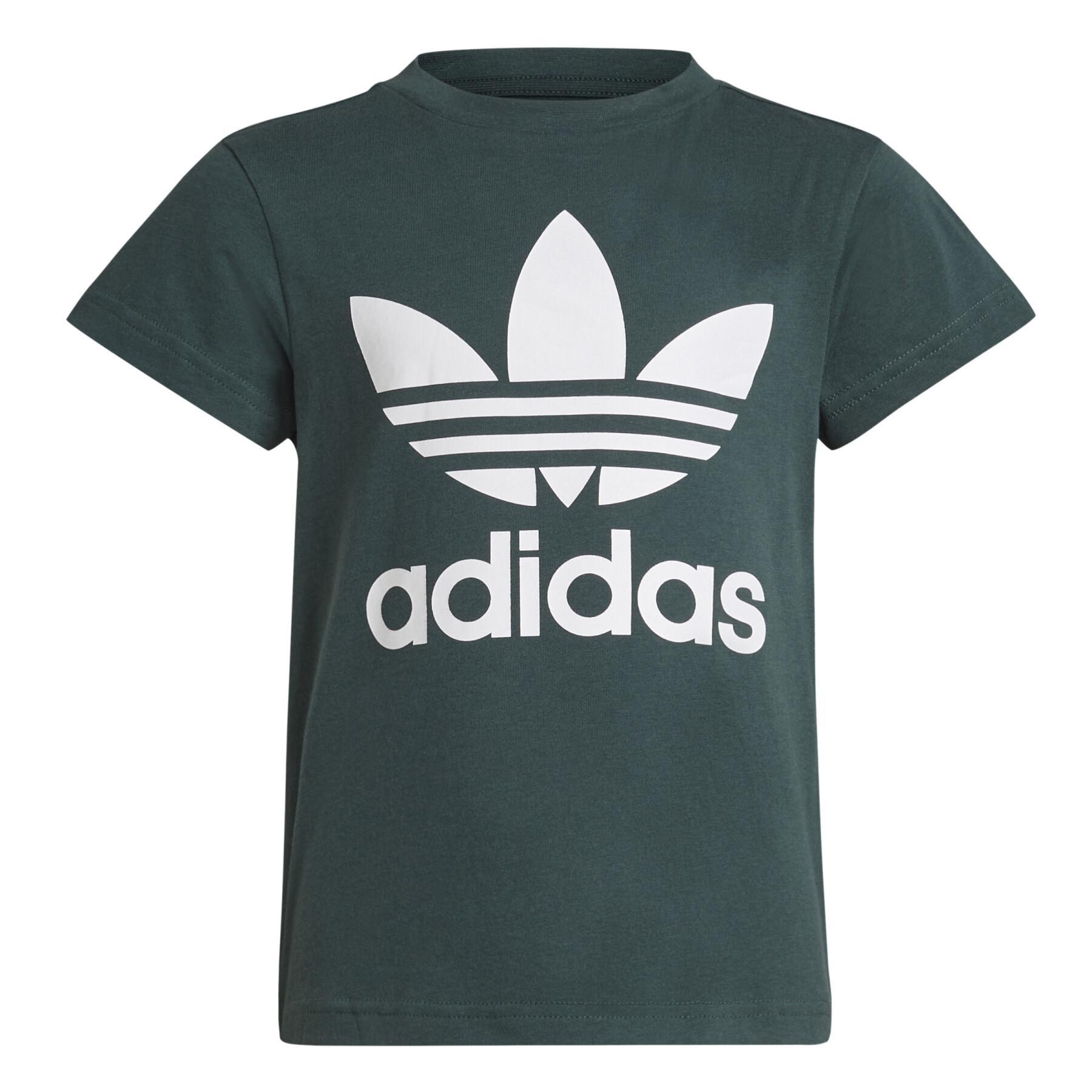 T-shirt de criança adidas Originals Trefoil Adicolor