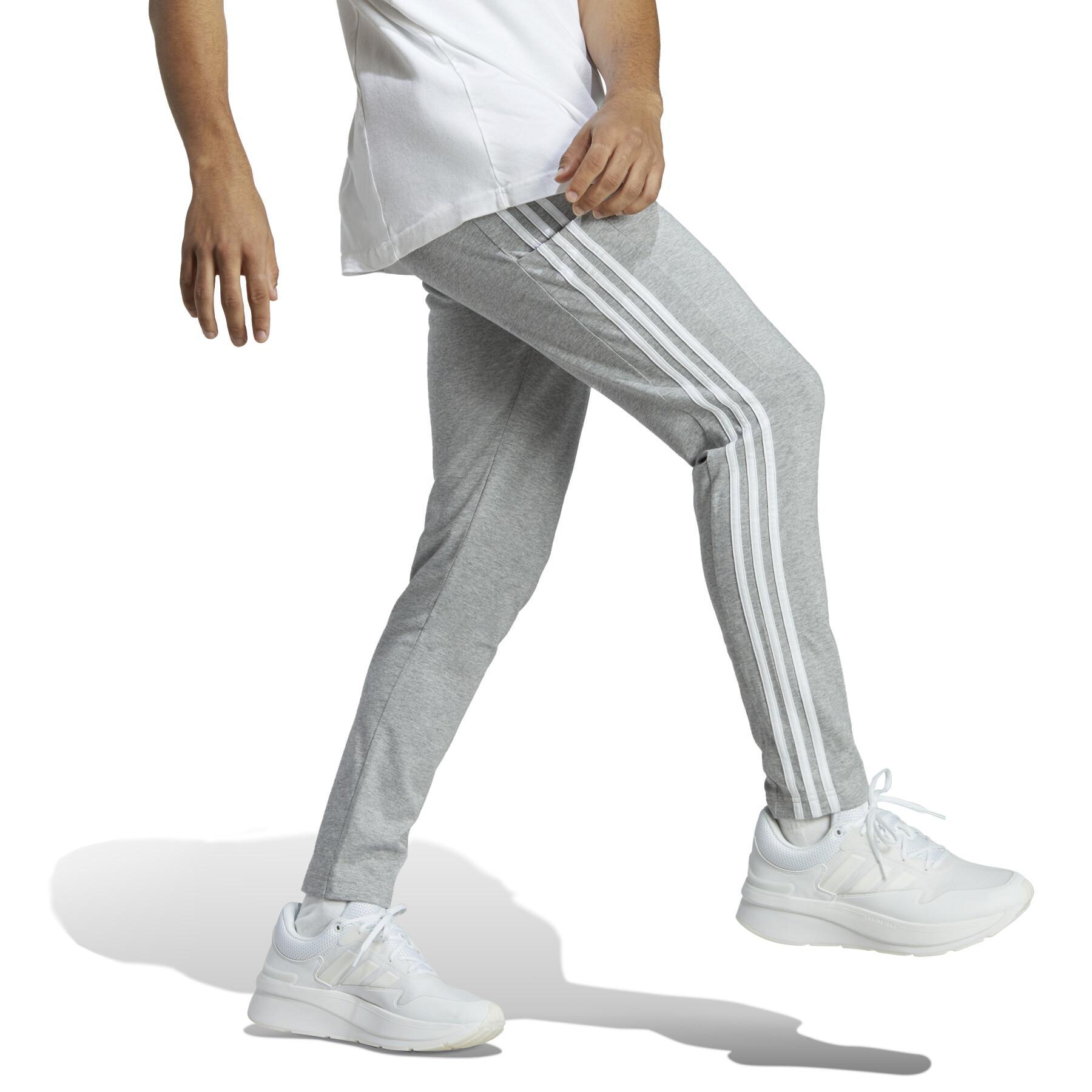Jogging camisola de bainha aberta cónica simples adidas Essentials 3-Stripes