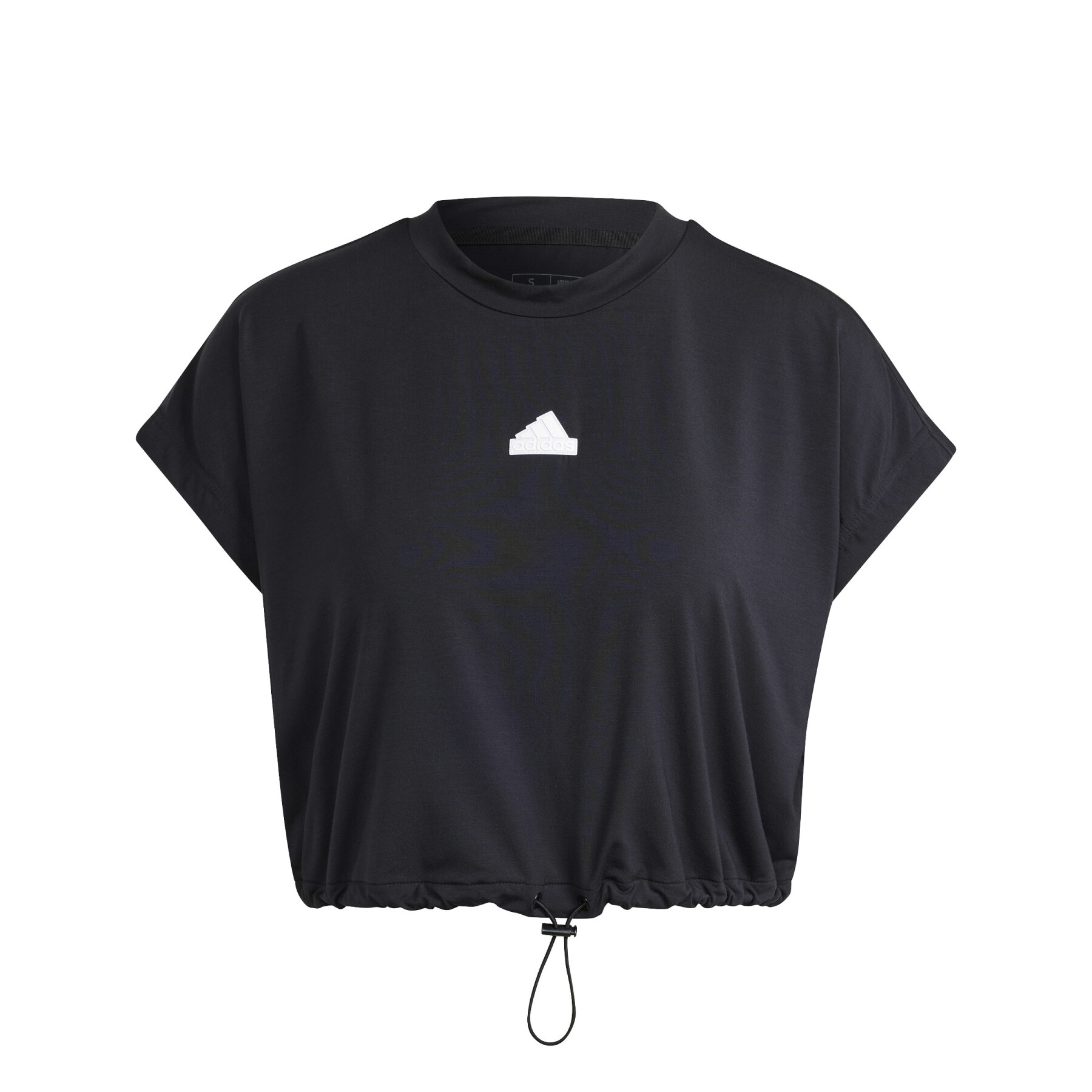 T-shirt curta com cordão elástico para mulher adidas City Escape