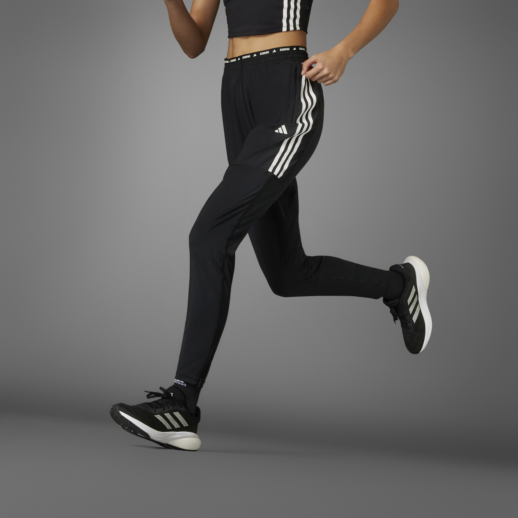 Fato de treino para mulher adidas Own the Run 3 Stripes