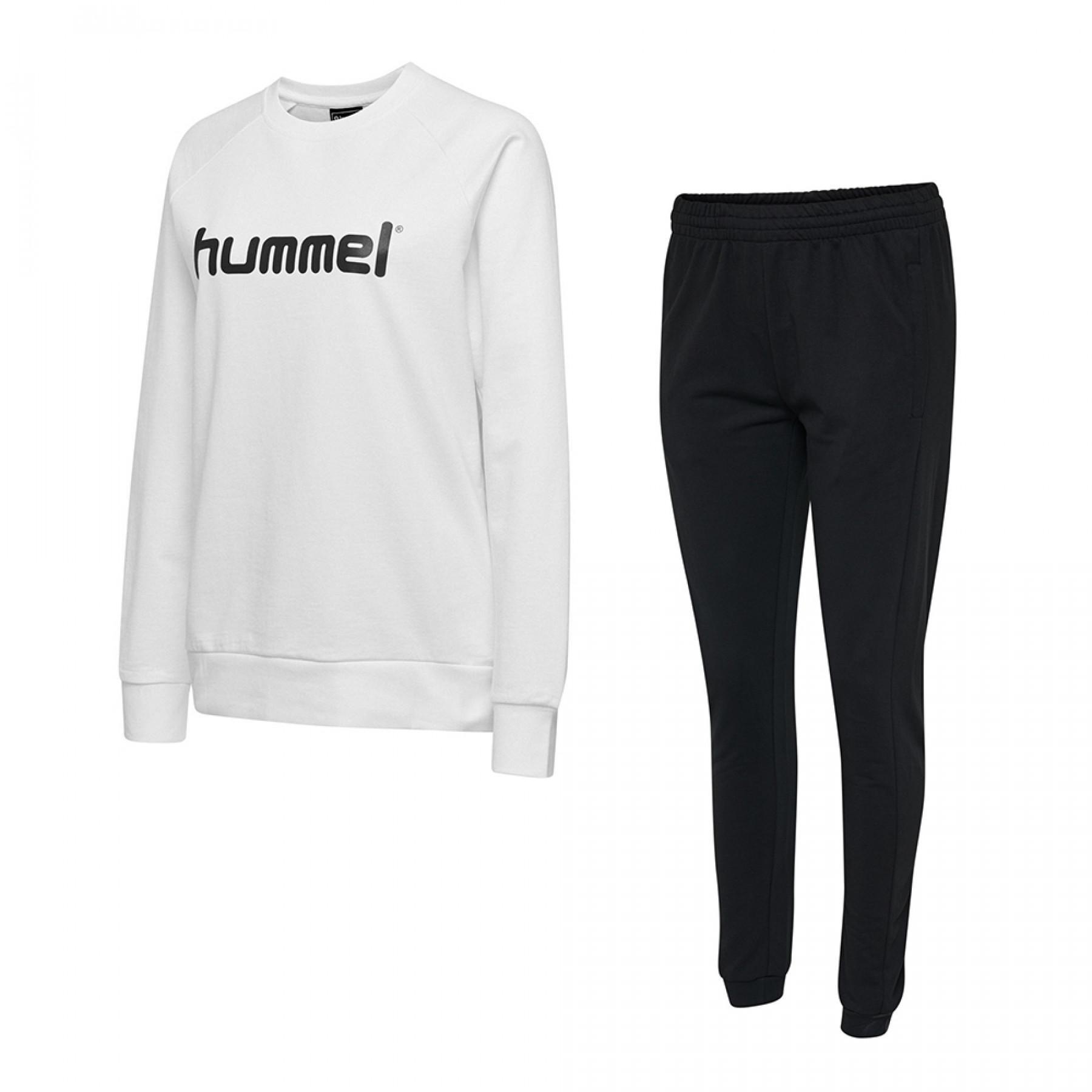 Pacote feminino Hummel Hmlgo Cotton Logo sweatshirt