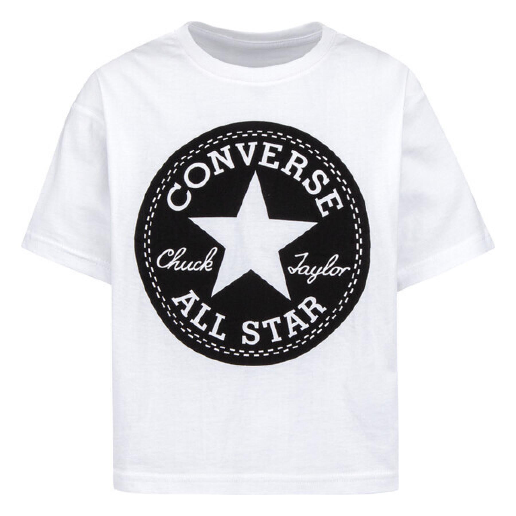 T-shirt de rapariga Converse Sig Chuck Patch Boxy
