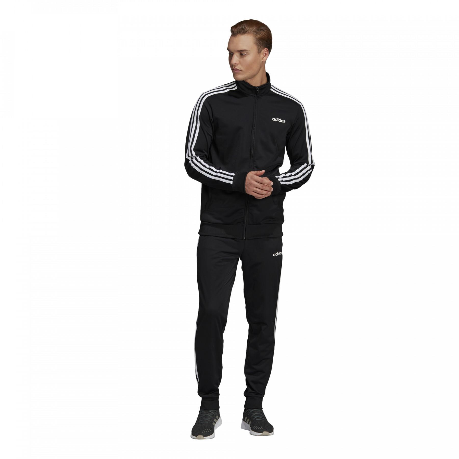 Jaqueta de fato de treino para desporto adidas Essentials 3-Stripes Tricot