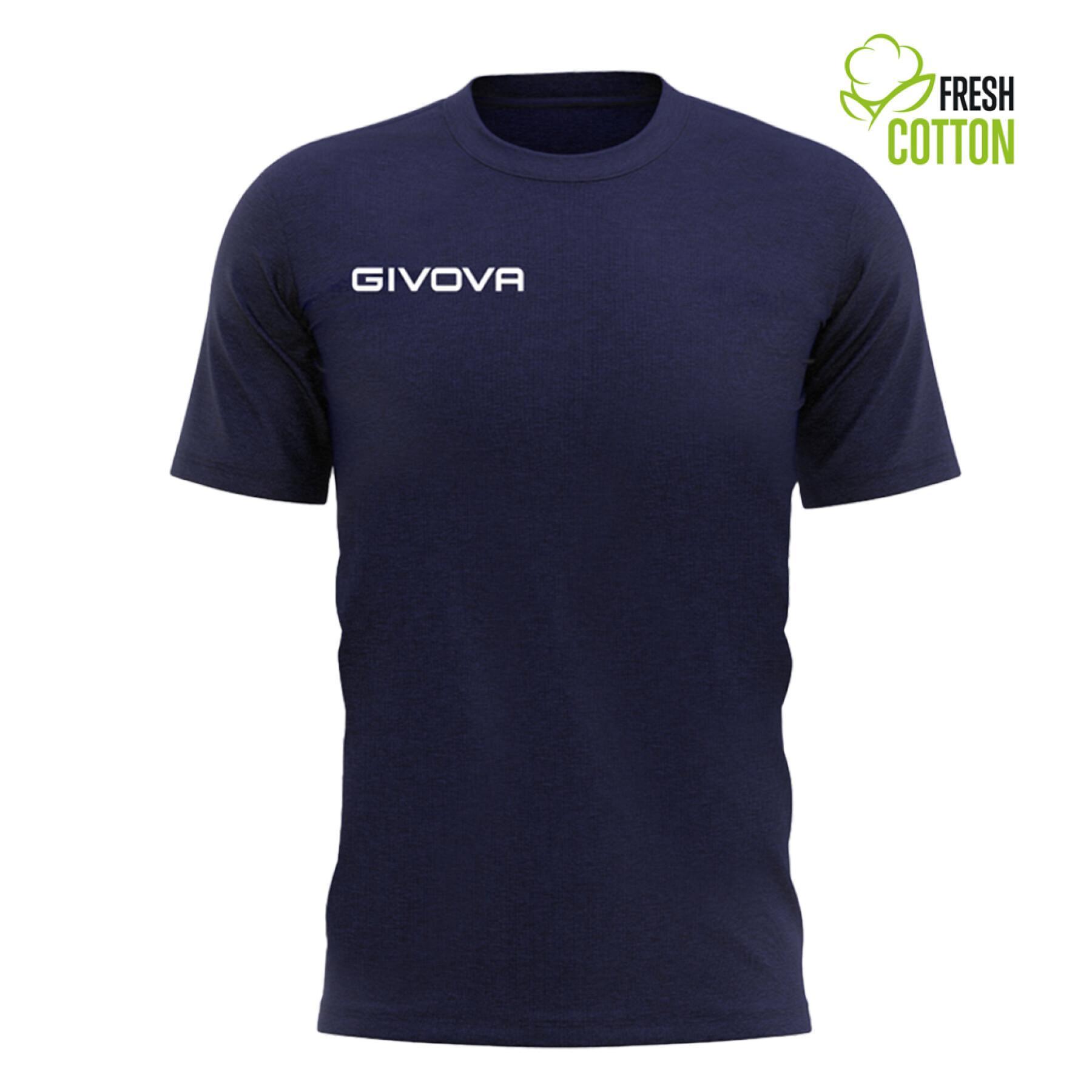 T-shirt de algodão Givova Fresh