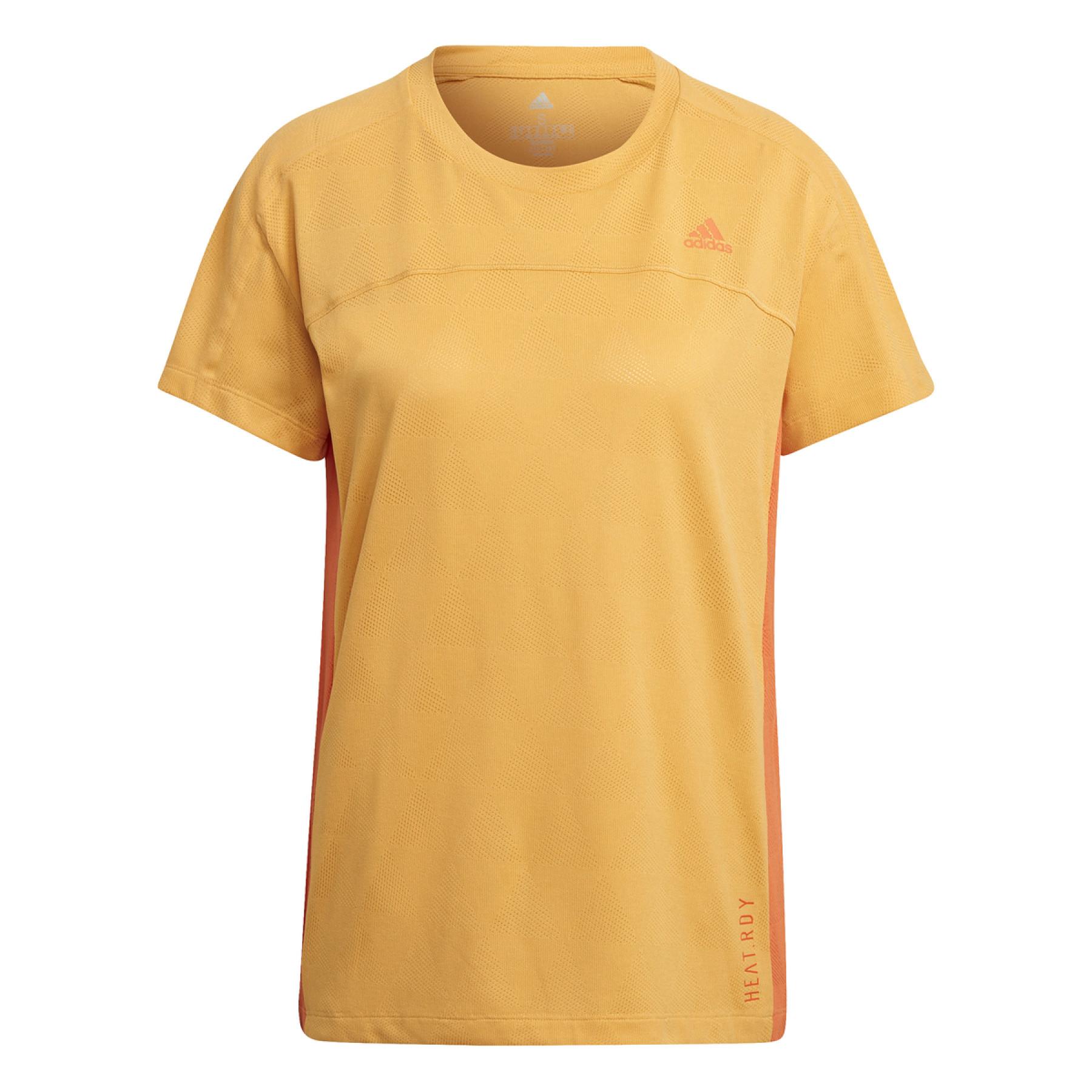 Camiseta feminina adidas Heat Ready Running
