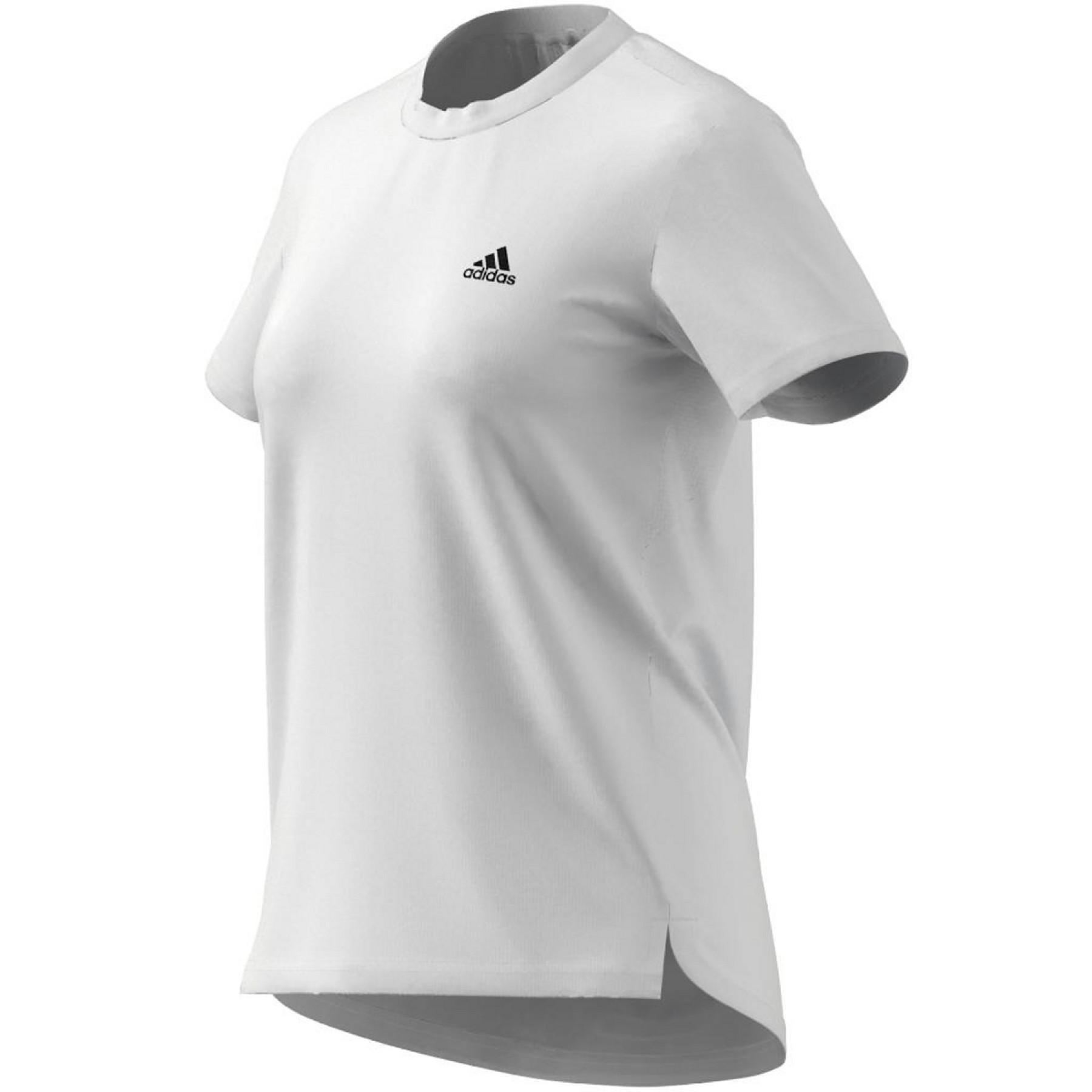 T-shirt mulher adidas Aeroready Designed 2 Move 3-tiras Sport