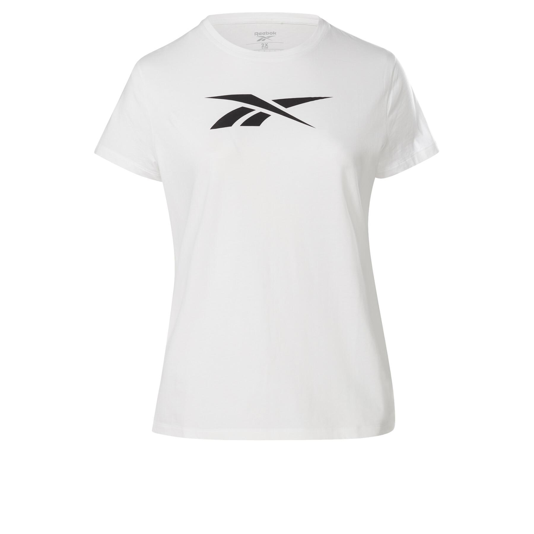 T-shirt mulher Reebok Graphic Vector (tamanhos grandes)