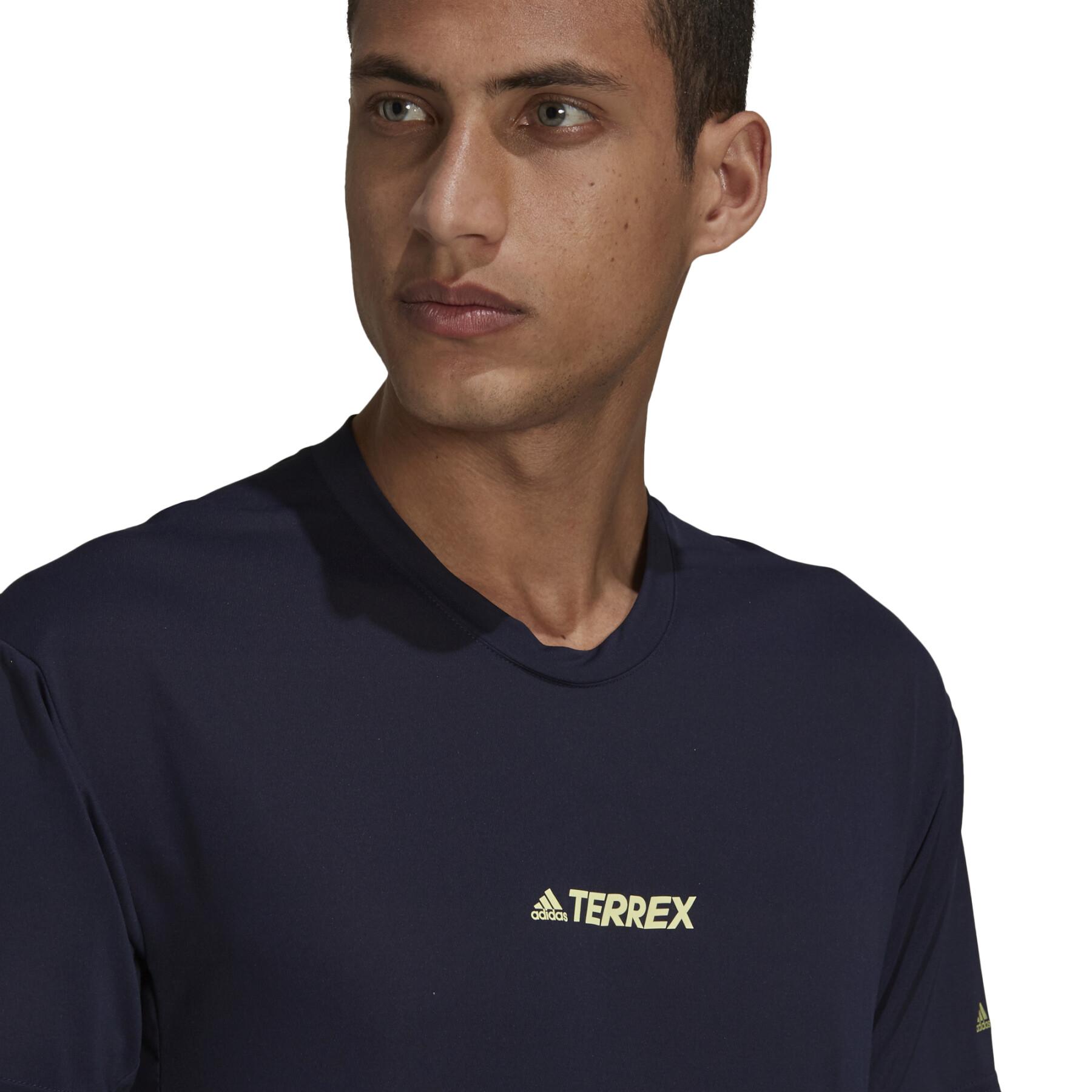 T-shirt adidas Terrex Parley Agravic Trilho Running