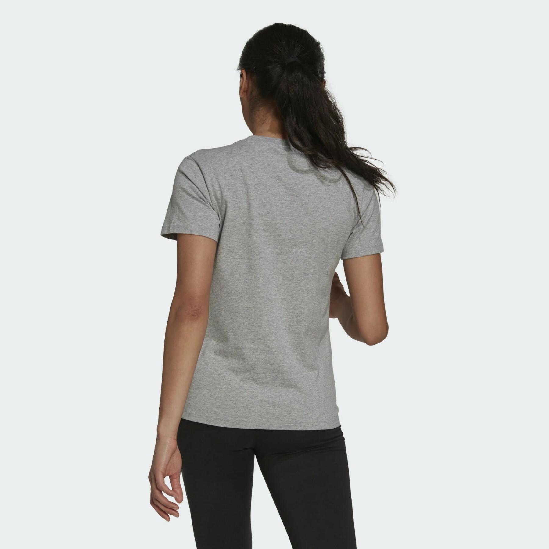 Camiseta feminina adidas LOUNGEWEAR Essentials Logo