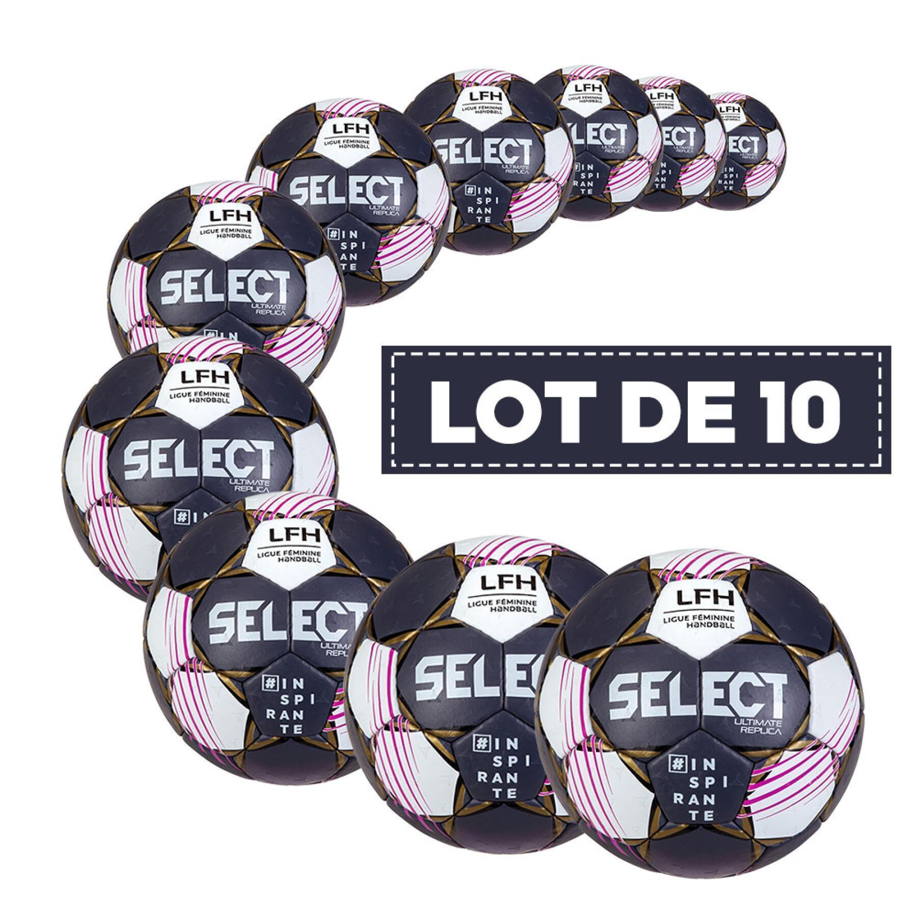 Pacote de 10 bolas de mão oficiais LFH 2022/2023 [Taille2]