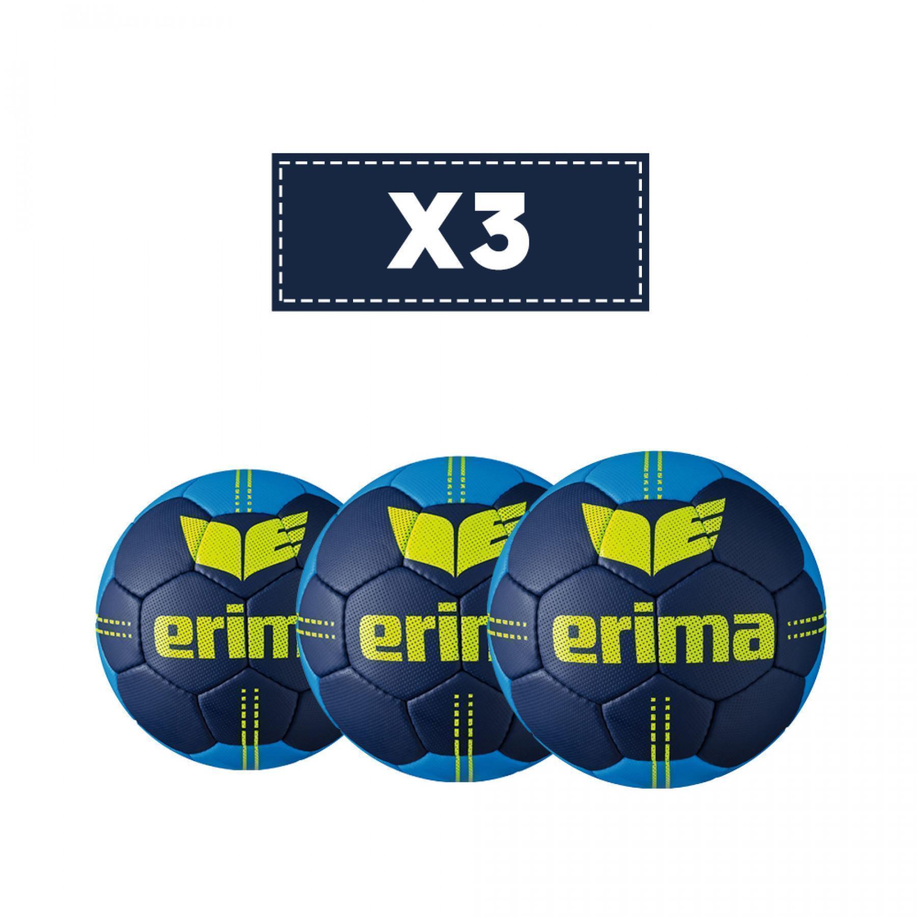 Conjunto de 3 balões Erima Pure Grip 2.5