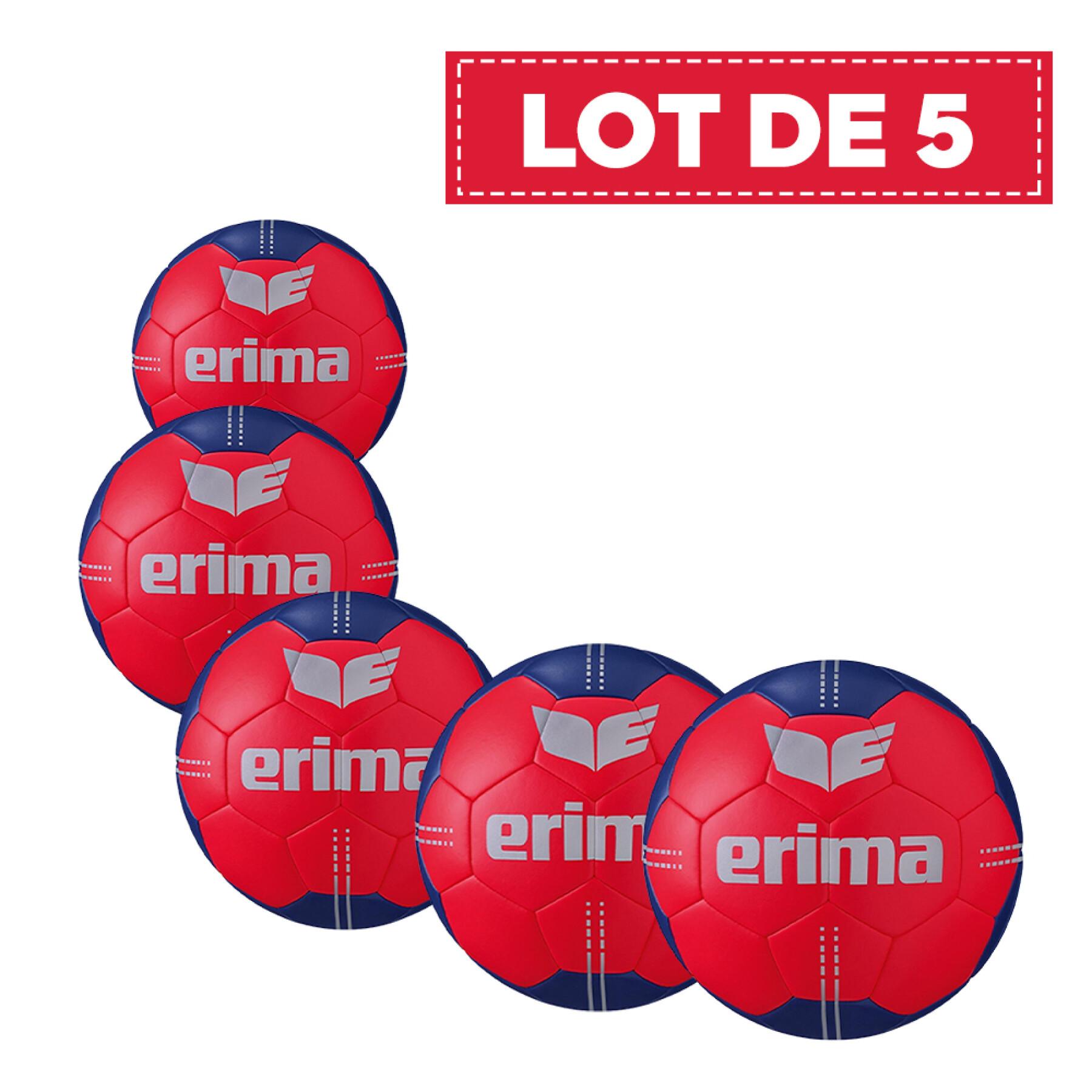 Conjunto de 5 balões Erima Pure Grip No. 3 Hybrid
