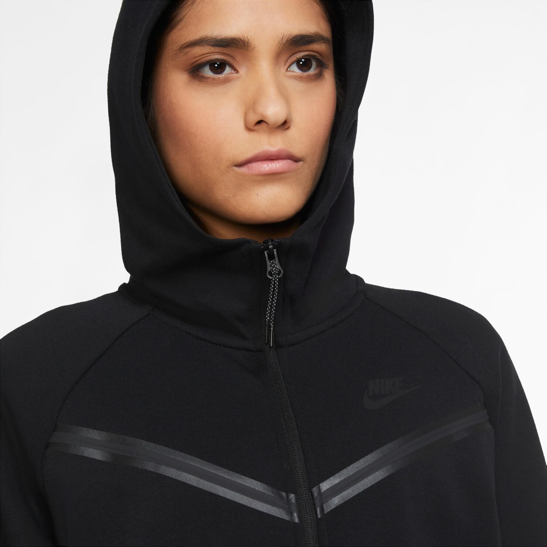 Casaco com capuz com fecho de correr para mulher Nike Sportswear Tech Windrunner