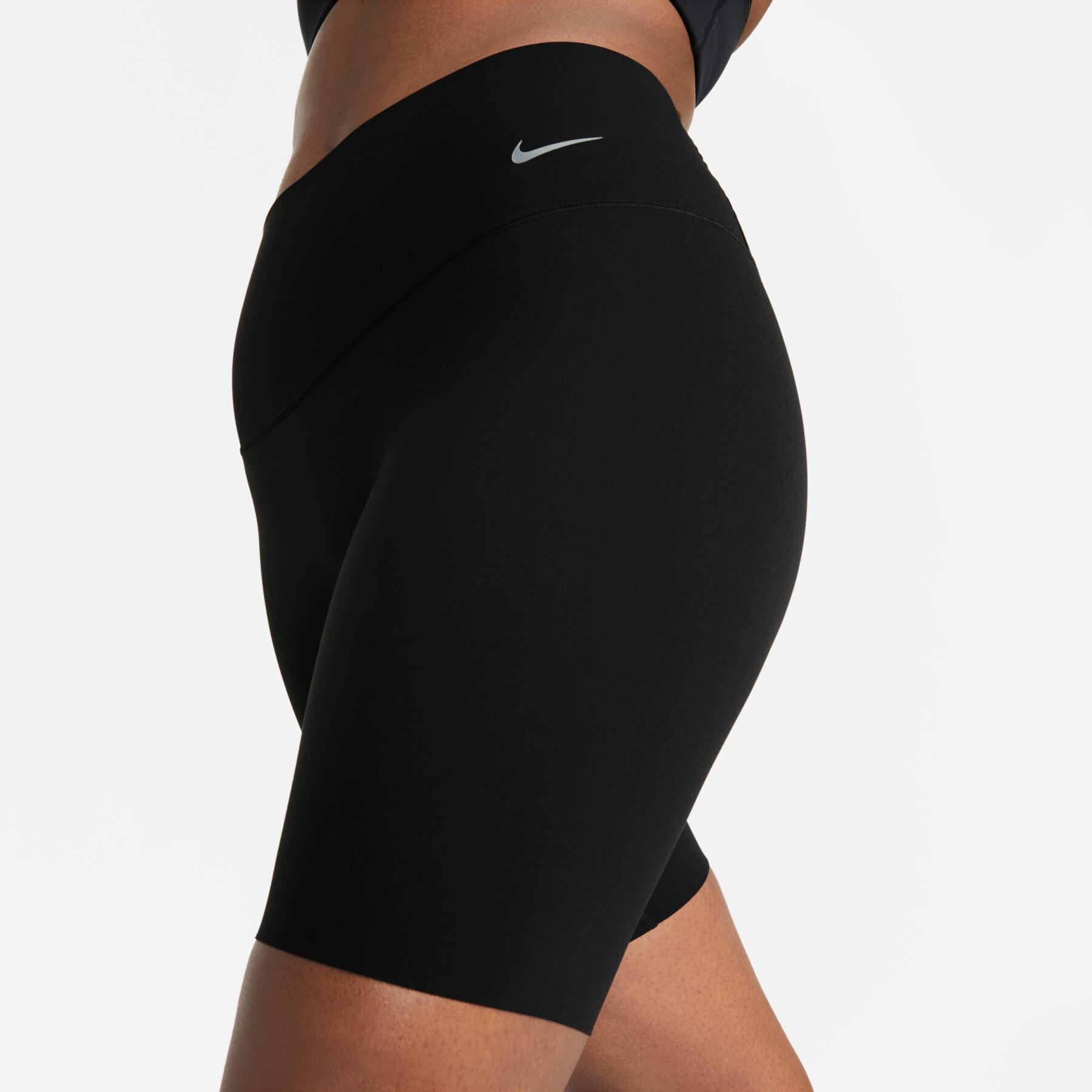 Calções de cintura alta para mulheres Nike Dri-FIT Zenvy 8 "
