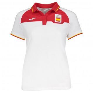 Camisa pólo feminina Espagne Olympique Paseo