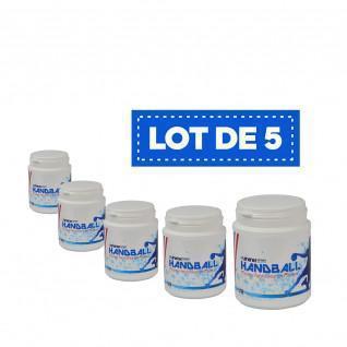 Conjunto de 5 resinas brancas de alto desempenho Sporti France - 200 ml