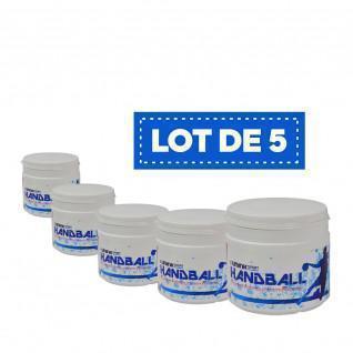 Conjunto de 5 resinas brancas de alto desempenho Sporti France - 500 ml