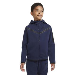Camisola com capuz para criança Nike Tech Fleece