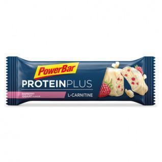 Pacote de 30 barras PowerBar ProteinPlus L-Carnitin - Raspberry-Yoghurt
