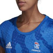 Camisola treino mulher Adidas Equipe de France Handball 