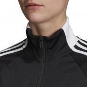 Camisa de treinamento feminino adidas ID 3-Stripes Snap Track