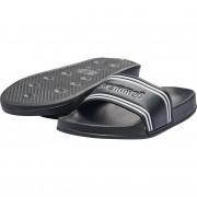 Sapatos de sapatos de sapateado Hummel pool slide retro noir