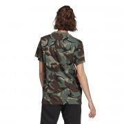 Camiseta feminina adidas Essentials Boyfriend Camouflage