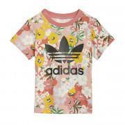 camiseta para bebês adidas Originals Studio London Floral