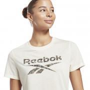 T-shirt mulher Reebok Modern Safari Logo