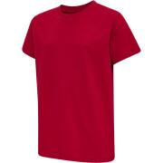 T-shirt de criança Hummel Red Basic