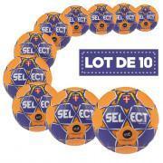 Pacote de 10 balões Select Mundo orange/violet