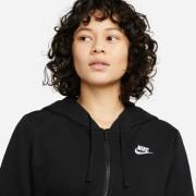 Capuz com fecho de correr para mulheres Nike Sportswear Club