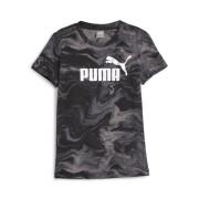 T-shirt de rapariga Puma Ess+ Marbleized