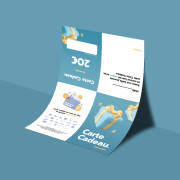 Cartão de oferta de 20€